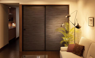 ふすま張り替え 東京墨田区 洋風柄